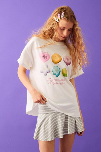Bershka POLLY POCKET oversize tişört