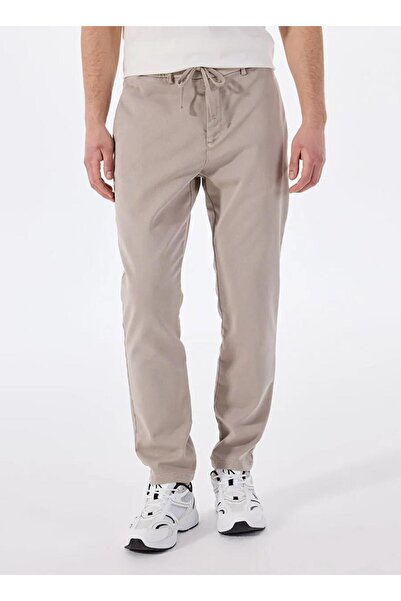 GMG FIRENZE Gmg Fırenze Normal Bel Normal Paça Slim Fit Bej Erkek Pantolon GU...