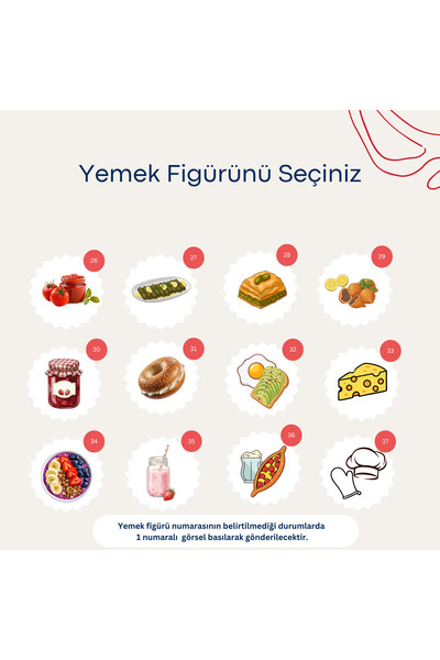 YAPIŞKAN STORE İşletmeye Özel Afiyet Olsun Sticker Etiket - 24 Adet - 4x4cm Mat Beyaz Yapışkanlı Kağıt
