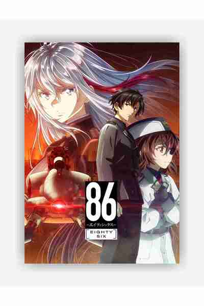 fırsatlar diyarı 86: Eighty Six Anime Hd Manga Duvar Posteri - Kalın Kağıt - ...