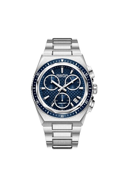 Quantum Pwg1237.390 Sapphire Anti-Scratch Glass 10 Atm Water Resistant Metall...