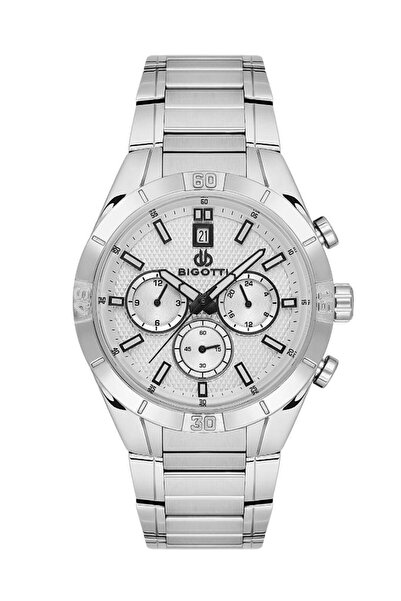 Bigotti Milano ساعة يد رجالية من Bigotti BG.1.10582-1 مطلية بالفولاذ مع وظائف...