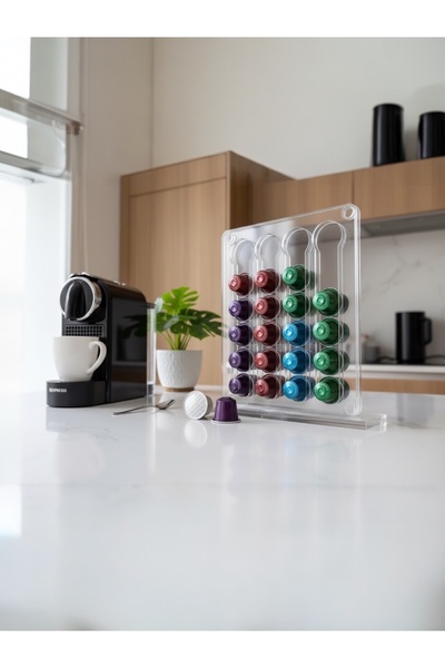 MY1COMPANY Nespresso Compatible Double Sided Coffee Capsule Holder - Organizer
