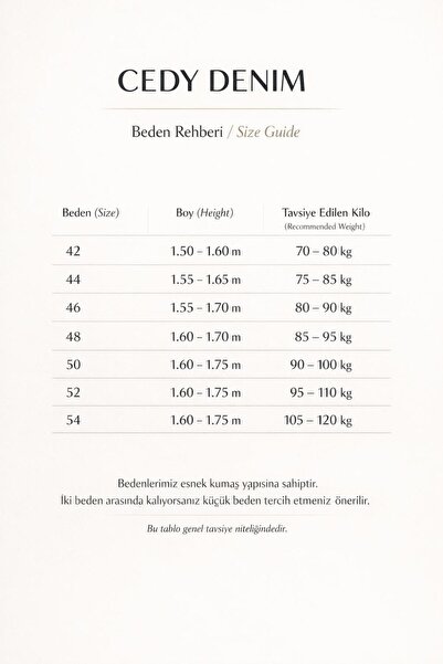 CEDY DENIM Slim Fit Jean Büyük Beden Yüksek Bel Dar Kesim Esnek Kot Pantolon C597-taşlanmış