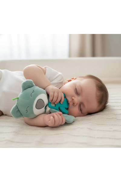 Babyjem Diş Kaşıyıcılı Uyku Arkadaşım Yeşil