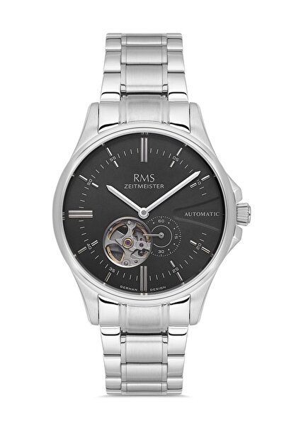 RMS Zeitmeister Rms.1.Ag2076.02 Automatic Mechanism Sapphire Anti-Scratch Gla...