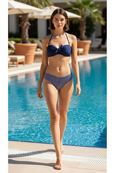 Intisimo Costum de baie, două piese, brazilian, bleumarin - 42
