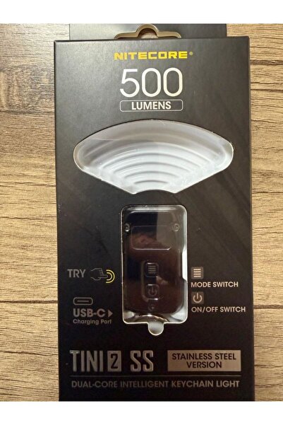 Nitecore Nıtecore Tını2 Ss 500 Lumen Sarjlı El Fenerı