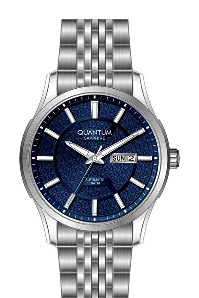 Quantum QMG1238.390 Q-Master Otomatik Mekanizmalı Safir Camlı Çelik Kordon Çe...