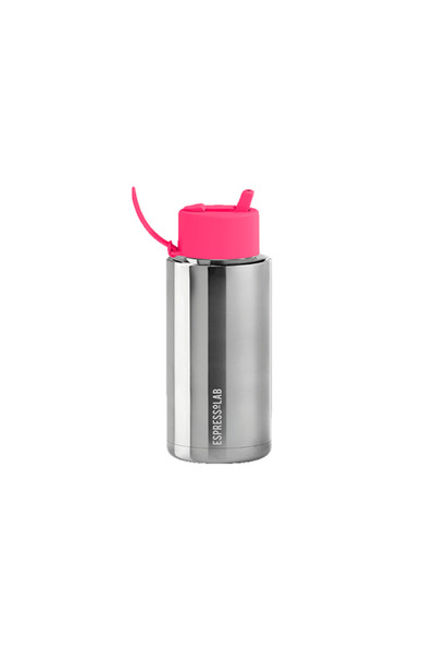 Espressolab Frank Green Neon Pembe Pipetli Çelik Termos 1L No:121