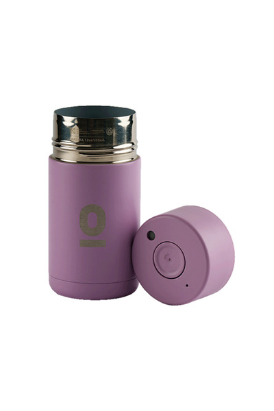 Espressolab Frank Green Lila Düğme Kapaklı Mini Termos 355 ML No:123