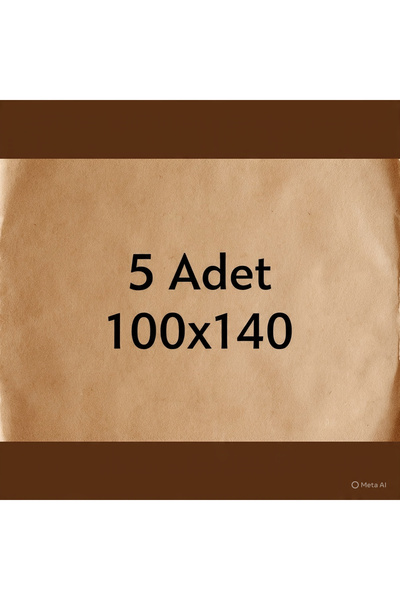 GEZMAT Ambalaj Ve Çeyiz Paketleme Kağıdı 5 Adet - 100x140 Cm (0,56 KG)
