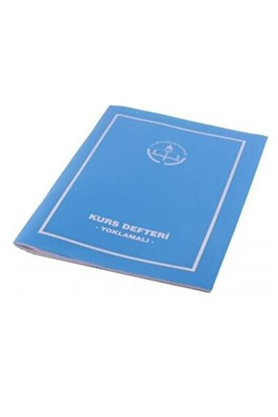 Gülpaş Kurs Defteri Yoklamalı Plastik Kapak 22x32