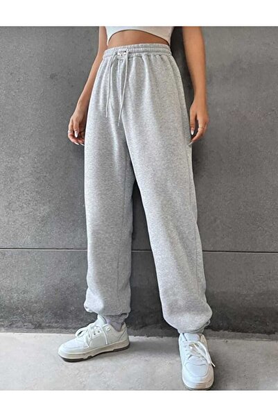 Verivay Pantaloni de sport unisex Joggerr 2 șiruri din țesătură tricotată Par...