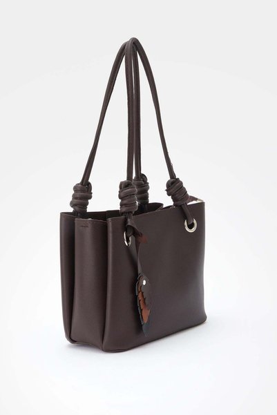 ZÇBUTİK Women's Charm Accessory Leather-Look Shoulder Bag – Special Occasions for the Holidays
