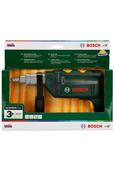 Zümrütoyuncakstore Bosch Oyuncak Mini Pilli Matkap Kutulu Orijinal Lisanslı