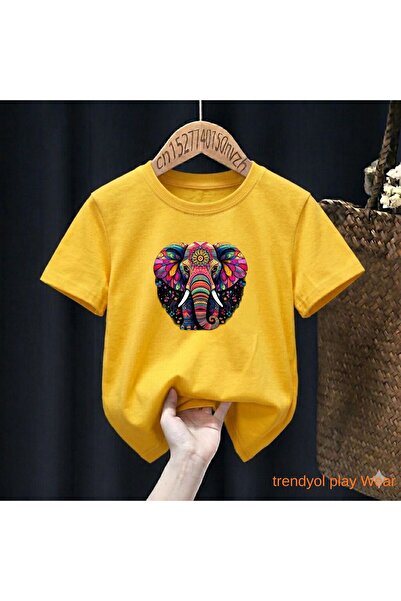 playwear Μπλουζάκι με σχέδιο και στάμπα, 100% παιδικό unisex μπλουζάκι για ηλ...