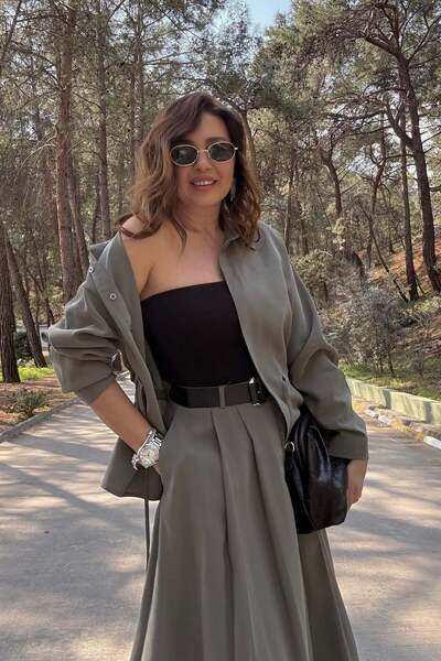 ELVAN TOLON Μαύρο Μπουστιέρ