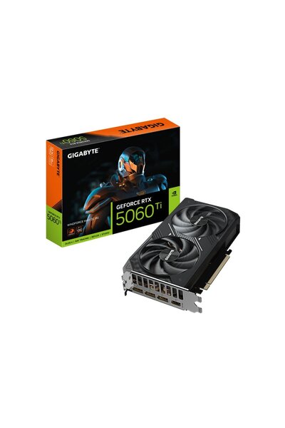 Gigabyte Κάρτα γραφικών GeForce RTX 5060 Ti WINDFORCE MAX OC 8GB GDDR7 PCI Ex...