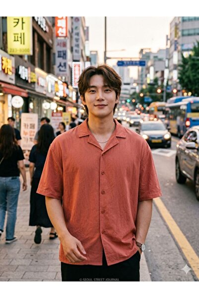 Generic قميص كتان صيفي