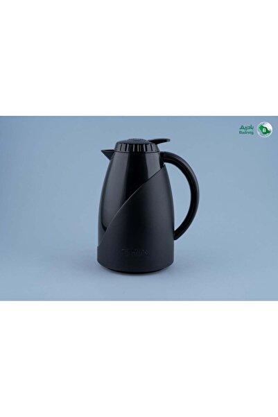 badreig Thermos Tea/Coffee 1 Liter Black Brand Thermos