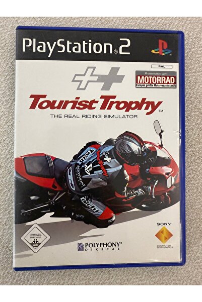 EA ps2 TOURIST TROPHY orjinal oyun full içerik 10/7 disk kondüsyon