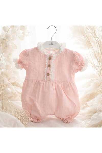 Nanon Baby Güpürlü Düğmeli Tulum