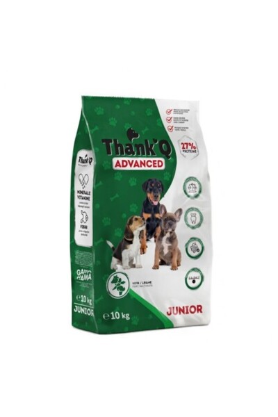 JollyMag Τροφή για Σκύλους Junior Thank'Q Advanced Βοδινό και Λαχανικά, 10 κιλά