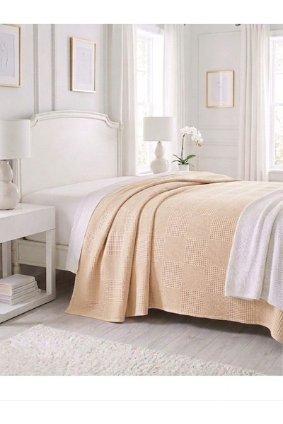 carwen home tekstil Single and Double Cotton Pique Mint Green 160X230