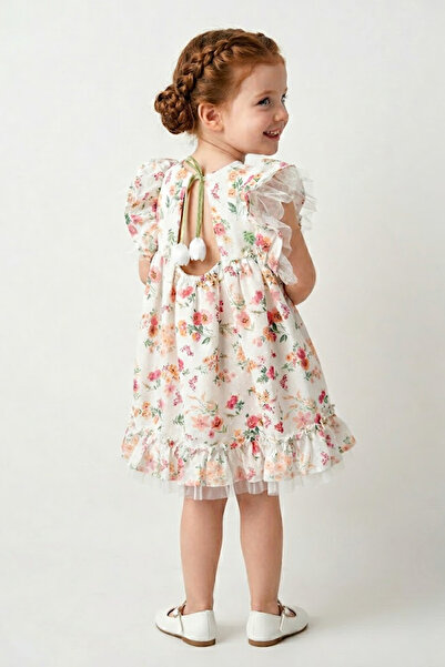 Baby Animals Baby Girl Girl Παιδικό πάρτι γενεθλίων Νυφικό φόρεμα με φτερωτό ...