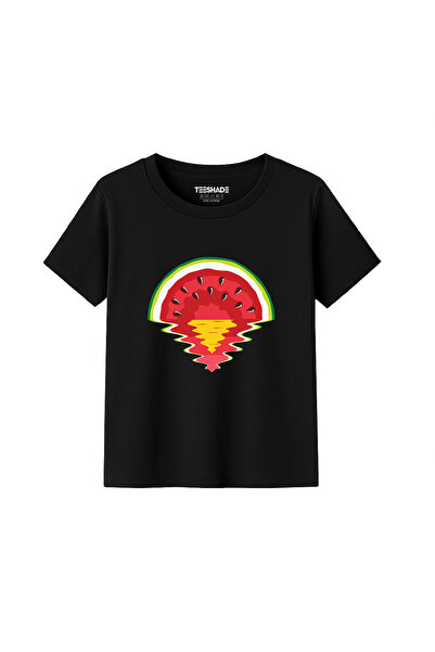Yoo Street Watermellon Sunset T-Shirt for Unisex Kids 100% Cotton, Multiple C...