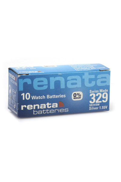 MEKs Renata 329 Sr731Sw 1.55V Alkalin Saat Pili 10 Adet