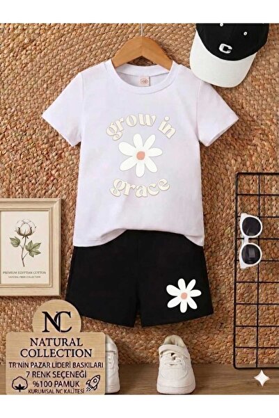 Nice Clothes Tricou și pantaloni scurți de vară pentru copii, unisex (imprime...