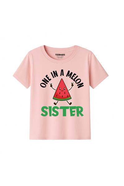 Yoo Street On In A Melon Sister T-Shirt for Unisex Kids 100% Cotton, Multiple...