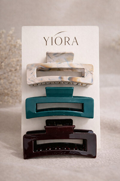 yiora 3 τεμάχια πόρπες μανταλάκια μεγάλου μεγέθους Premium Εισαγόμενα