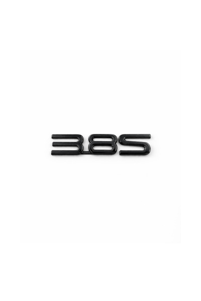 EDEXPORT Byd 3.8 S Car Trunk Lettering 1.4X6.9Cm Black Chrome
