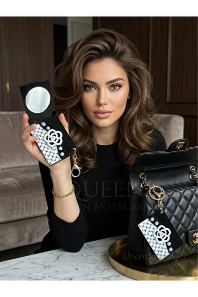 QUEEN AKSESUAR Καμέλια με λουλούδια no5 πολυτελής συρόμενη κρυστάλλινη πέτρα ...