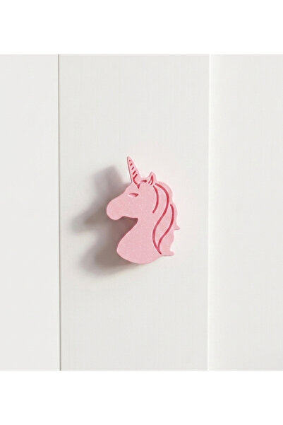 Baylin3D Unicorn Görünümlü Dolap Kulpu - Modern , Dayanıklı - Tekli (30mm vid...