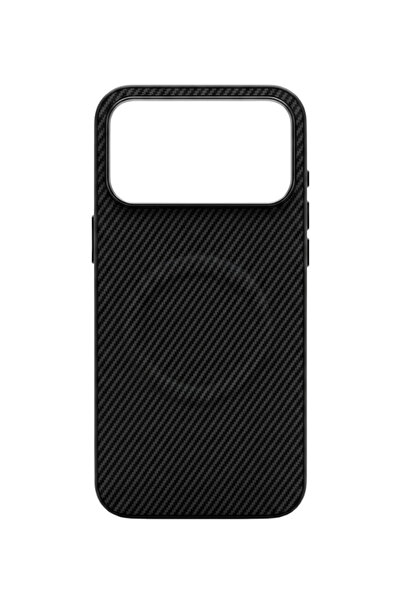 Poco X6 Pro Carbon Fiber Pattern MagSafe Compatible Magnetic Shock Absorber Phone Case Matte Surface