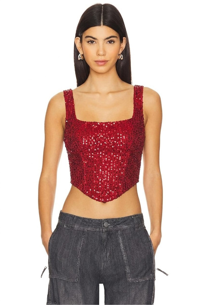 AFR CLOTHES ΓΥΝΑΙΚΕΙΟ ΥΦΑΣΜΑΤΙΝΟ ΚΡΟΠ ΤΟΠ ΜΠΟΥΣΤΙΕΡ ΜΕ ΠΑΓΙΕΤΕΣ