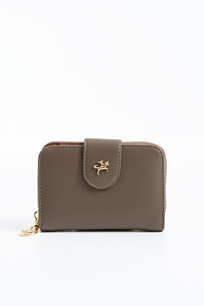 DEV 3 ADAM Nasbag Mink Tan Women's Wallet with Card Holder and Coin Compartment