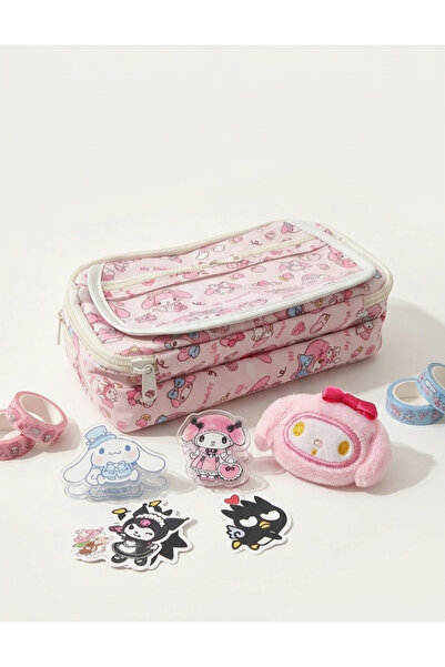 Fidanx Χαριτωμένη θήκη για στυλό με μοτίβο Melody, μεγάλης χωρητικότητας, με ...