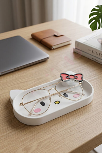 figurio Hello Kitty Figürlü Gözlük Standı / Dekoratif ve Fonksiyonel Organizer