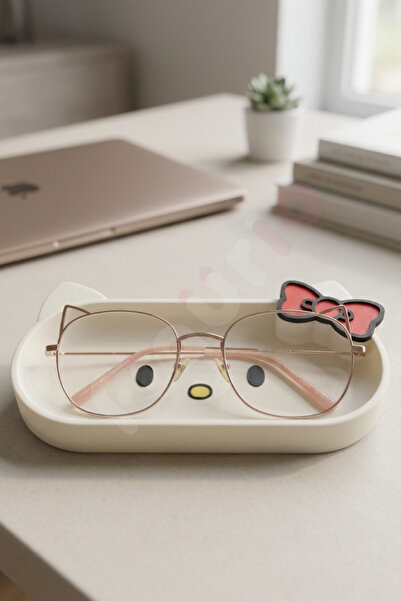 figurio Hello Kitty Figürlü Gözlük Standı / Dekoratif ve Fonksiyonel Organizer