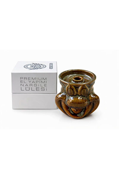 MR EDS L30 Turtle Bowl Nargile Lülesi – El Yapımı Phunnel Lüle 8 cm / 7.5 cm – Premium Seramik
