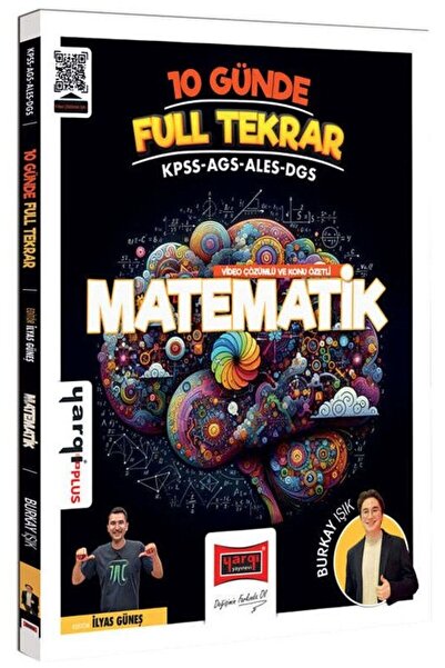 Yargı Yayınları Yargı 2026 KPSS MEB-AGS ALES DGS Matematik 10 Günde Full Tekr...