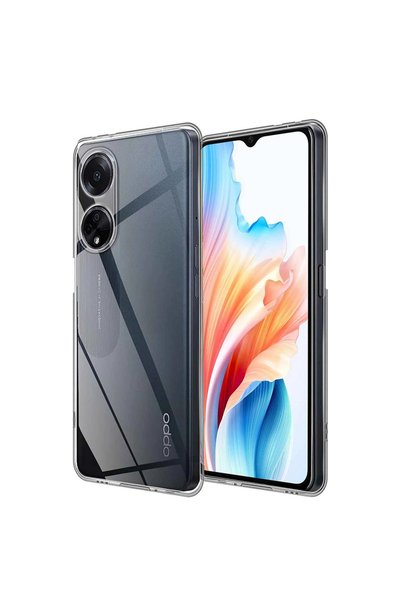 TheGencoo غطاء Oppo A38 شفاف فاخر من السيليكون