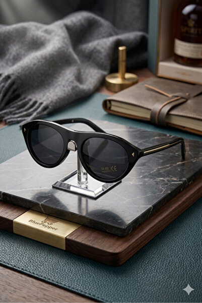 BluePepper Frada B15S New Season Framed Cateye Glasses Unisex Sunglasses