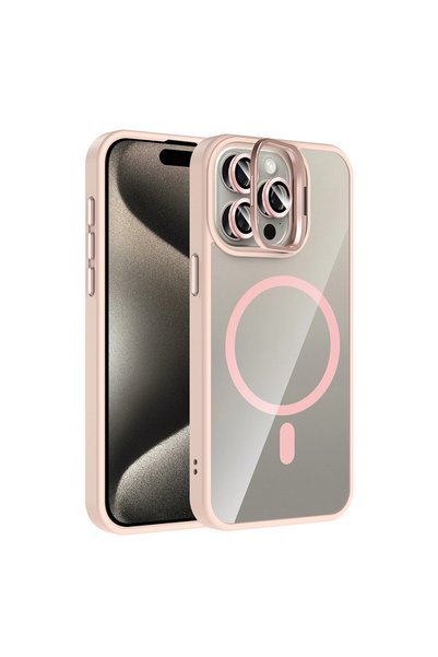 Generic Brand Joko Apple iPhone 15 Pro Max Remim Lens Cover with Magsafe Stan...