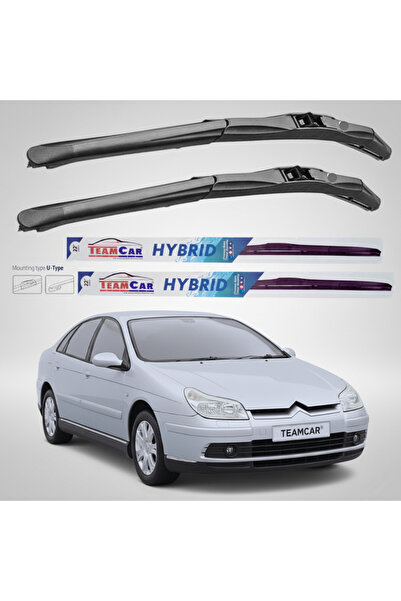 TEAMCAR Citroen C5 (2000–2003) Υβριδικά Μάκτρα Υαλοκαθαριστήρων |   Μπροστινό...